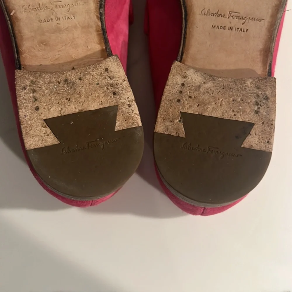 💗Salvatore Ferragamo hot pink loafers - Picture 6 of 12
